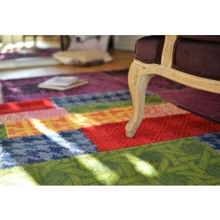 Tapis Patchy Fun Wool patchwork multicolore