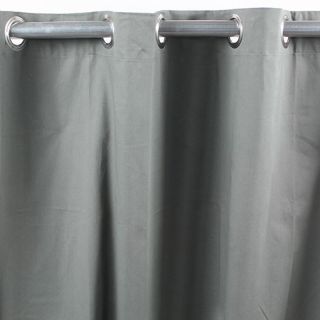 TOILE DE TOSCANE rideau 100% coton (150x250cm) gris 