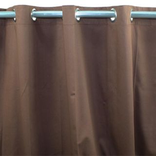 TOILE DE TOSCANE rideau Toile coton (150x250cm) chocolat 
