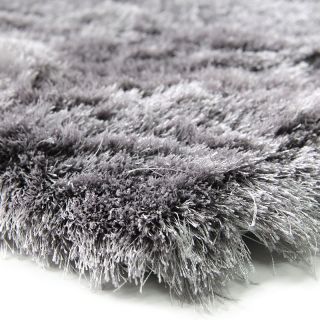 Tapis Toodoo gris à poils longs