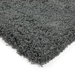 Tapis shaggy gris 60x90cm TOUDOUX