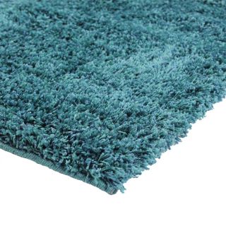 VALENCIA Tapis SHAGGY (133x190cm) bleu