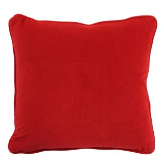 Coussin Velvet 40x40cm rouge