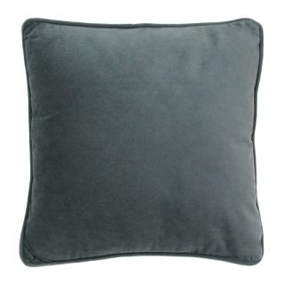Coussin Velvet 40x40cm gris foncé