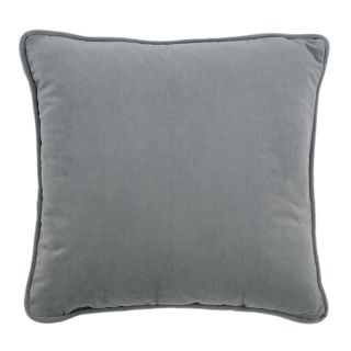 Coussin Velvet 40x40cm gris clair