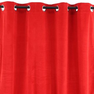 Rideau Velvet 140x250cm rouge