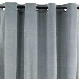 Rideau Velvet 140x250cm gris clair