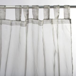 Voilage à pattes First (140x250cm) gris