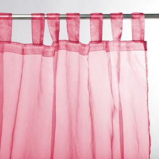 Voilage à pattes First (140x250cm) Fuchsia