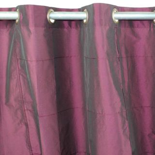 WILLIAM rideau Taffetas (150x250cm) Prune 