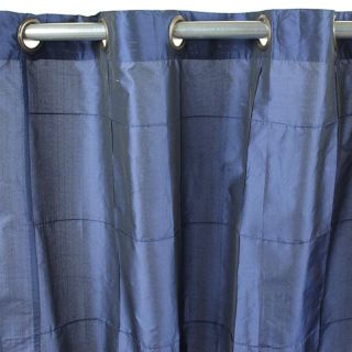 WILLIAM rideauTaffetas (150x250cm) bleu 